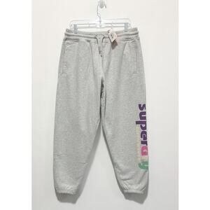 NWT: Superdry - Women's, Glacier Gray, Retro, 90's Terrain Jogger Sweatpants